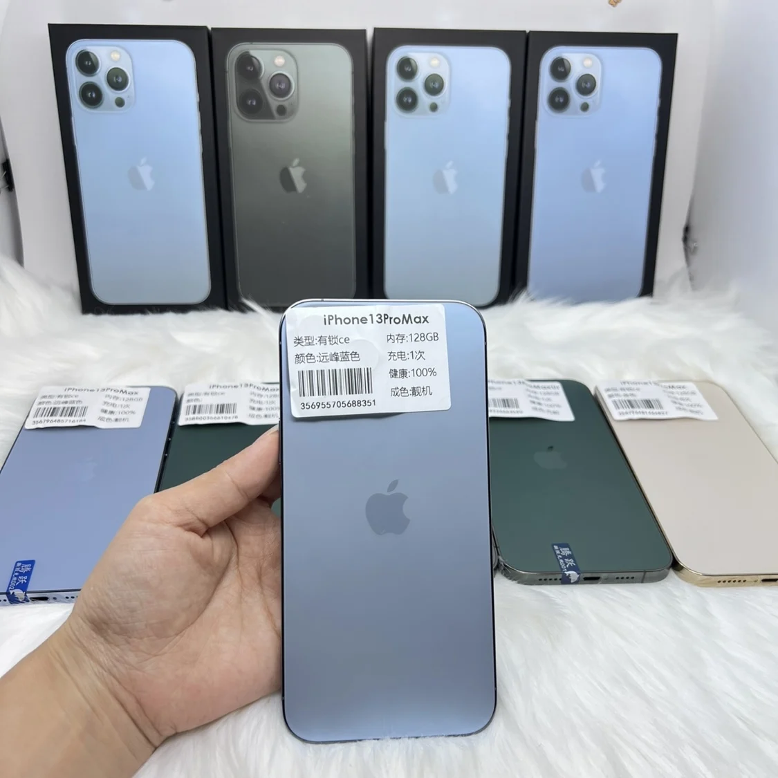 Used Mobile IPhones 13Pro 13ProMax Unlocked Used Phones Lots 5G 128/256 ...