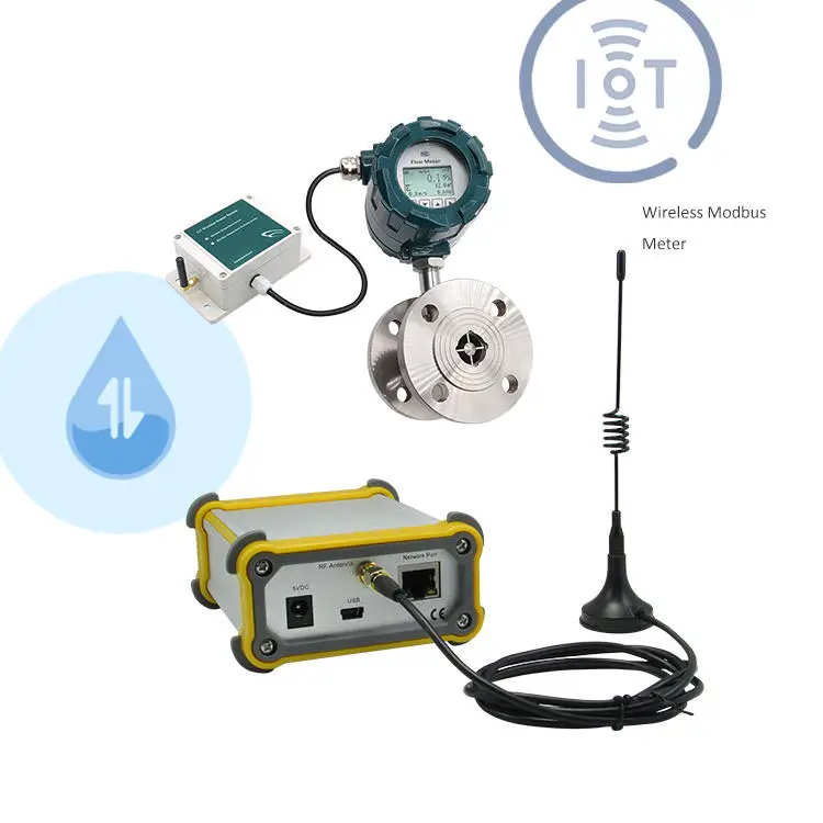 iot Wireless Transmitter smart Modbus Sensor 4-20ma Output Magnetic ...