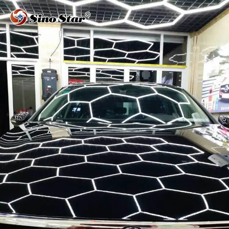 Zt6028 Factory Car Detailing ispezione di bellezza officina soffitto parete Garage  Lampada a LED Hexagon della palestra - Cina Luce di dettaglio auto, luce  esagonale