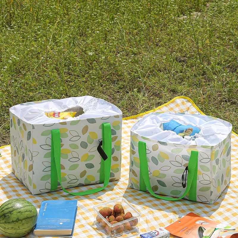 Wholesale Insulated Picnic Basket Outdoor Leakproof Collapsible Cooler