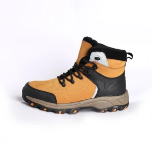 High Quality Safety Shoes Anti slip Anti Impact Puncture-proof Security Boots Nubuck Leather Waterproof Upper Work Footwear