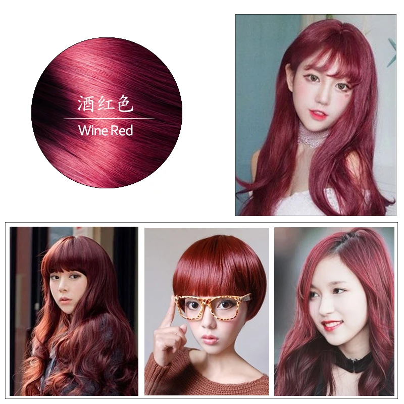 Black permanent hair dye shampoo