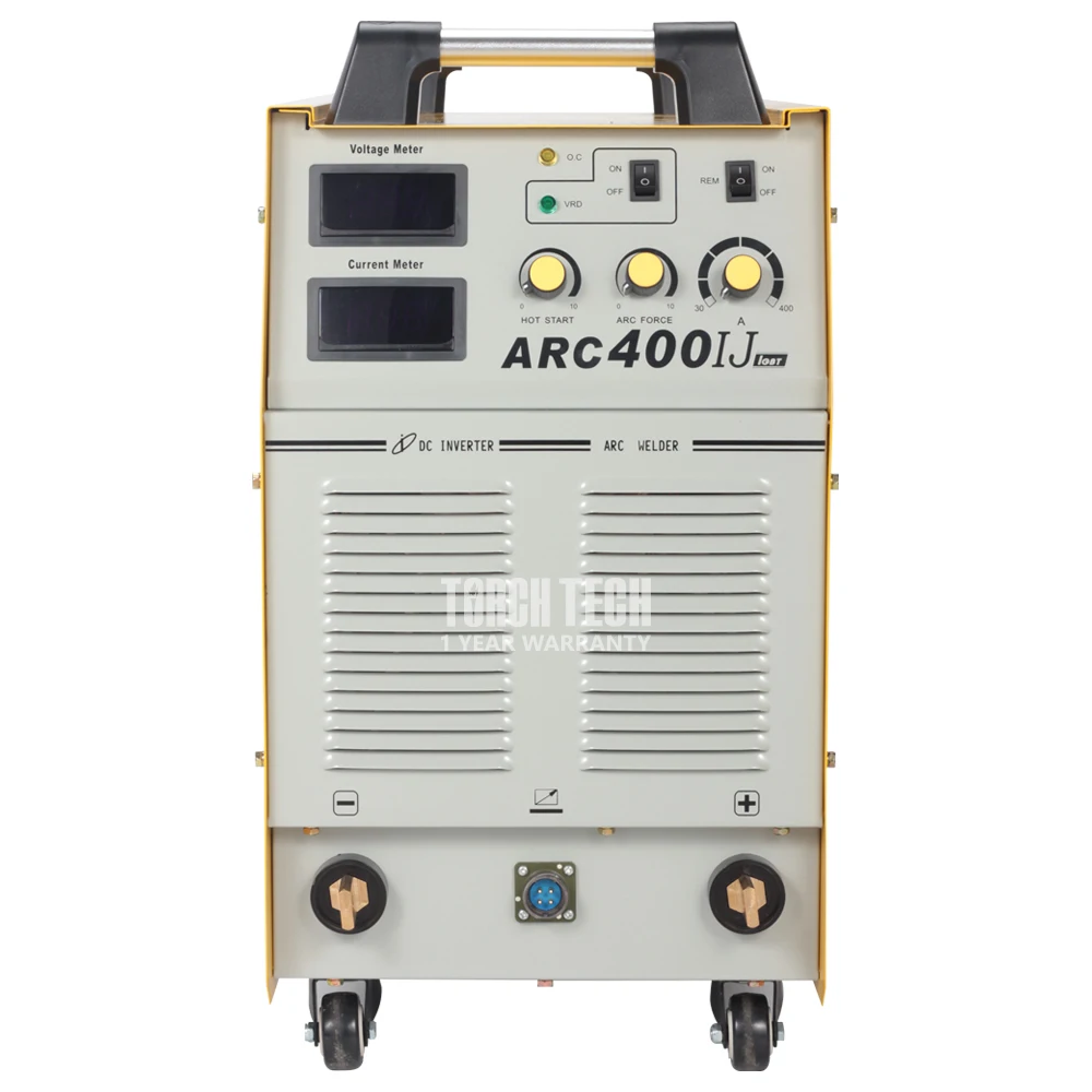 (Actual Current up to 400Amp) ARC400IJ 3 Phase 415 V Mma Inverter Arc 400 Amp Heavy Duty Industrial Welding Machine