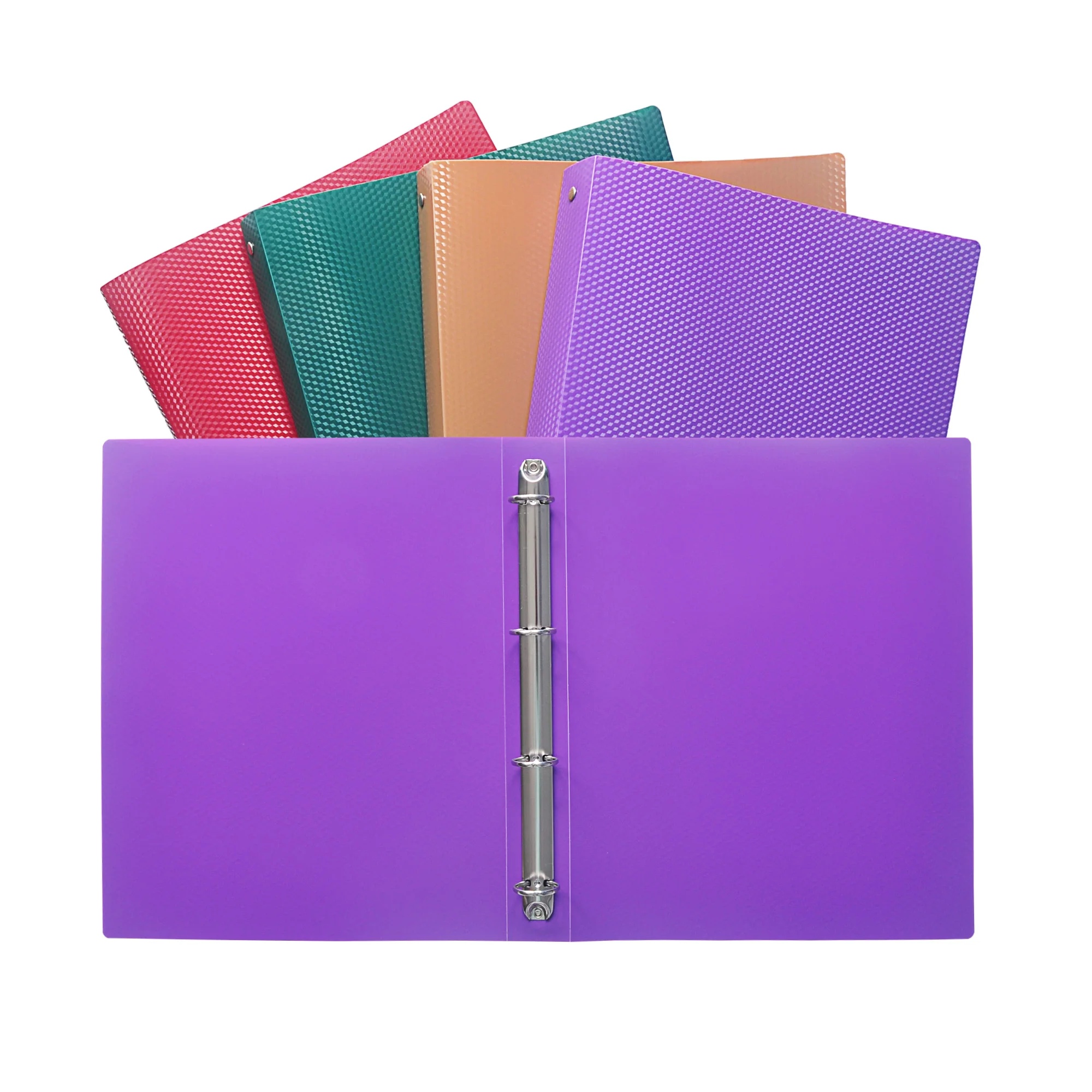 Pp Plastic 2/3/4 O Ring Binder A4/a5/a6/b5 Size File Binder For
