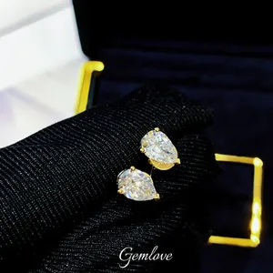 1CT Natural Diamond Stud Earrings, 14K/18K Gold, GIA Certified, Women's Luxury Jewelry, Gift/Promise Earrings