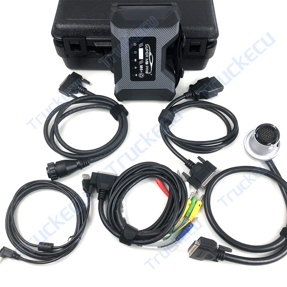 F110 Tablet Full Configuration Super MB Pro M6 Work Cars Wireless Star Car Truck Bus Van Scanner Heavy Duty Diagnostic Tool