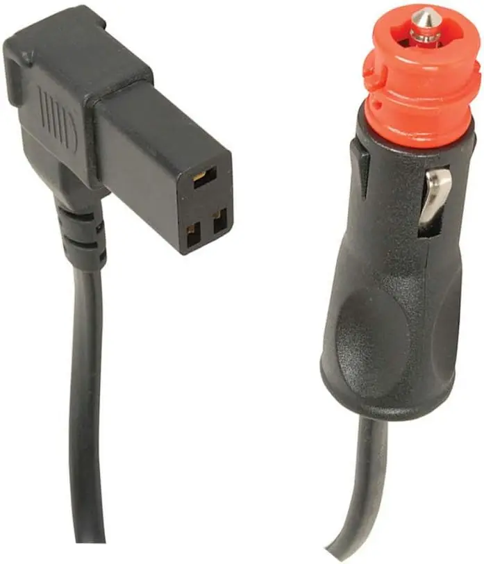 Engel Fridge Power Lead Cable Merits/Cigarette Lighter Plug 12V 1.8M Right  Angle
