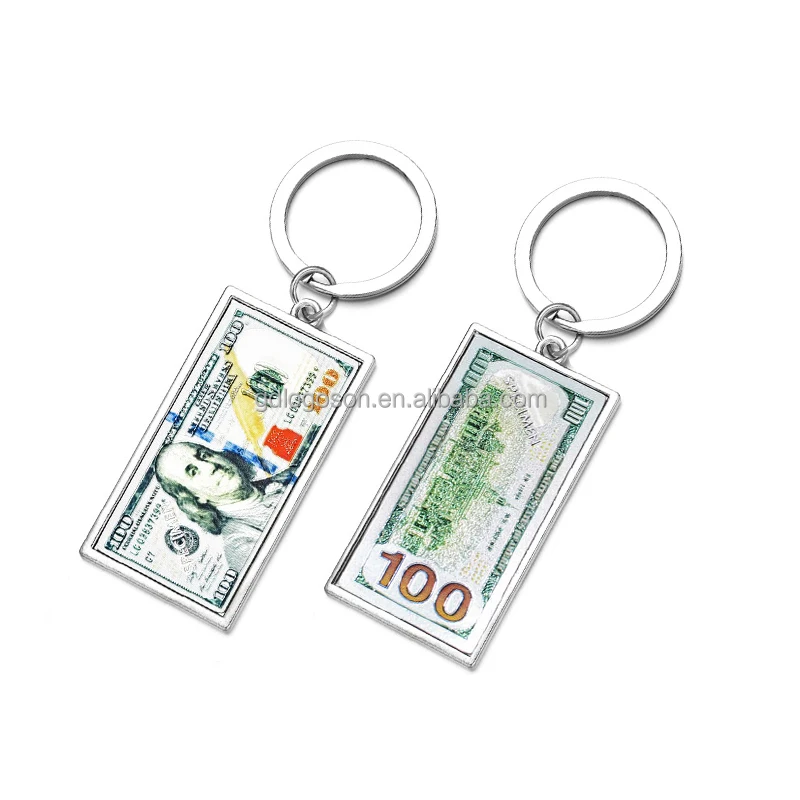 Hot Selling License Plate Keychains Custom Made Keychain Blank License Plate Rectangle Keychain Blank
