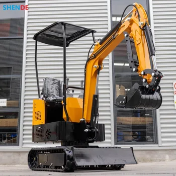 HT10B 1.0 ton Briggs Stratton Yanmar EPA hotselling mini skid Crawler excavator machine