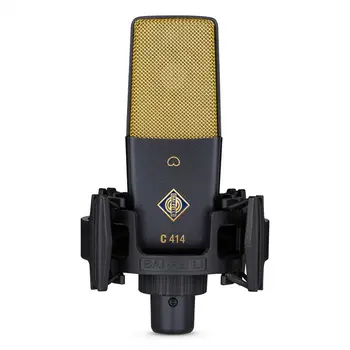 BAIFEILI C-414 Professional Condenser Mic Studio Singing Microphone For Karaoke Podcast Recording Tiktok Live Streaming