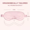 Pink eye mask