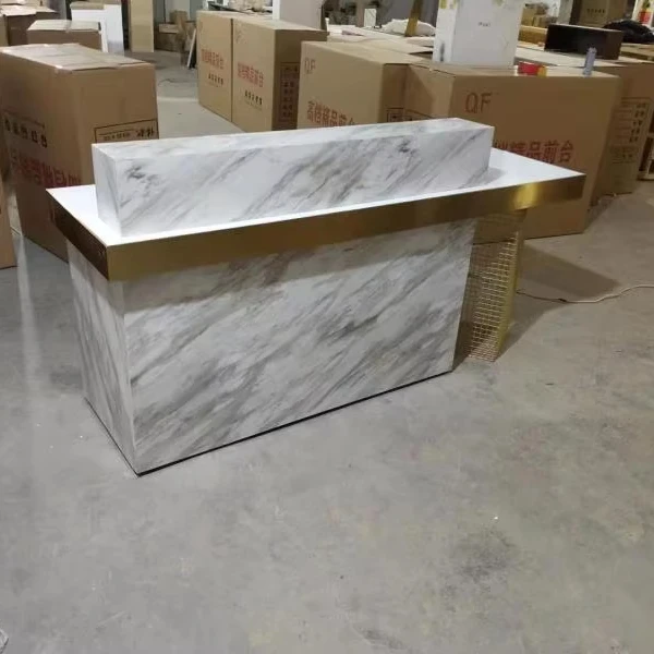 royal salon reception desk reception desk with partition