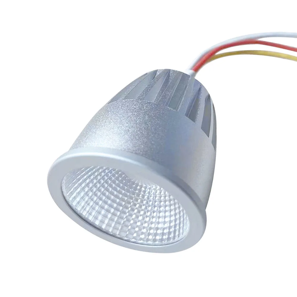 CCT 24V Ceiling KNX DALI PWM Dimmable Tunable White CRI95 COB LED MR16 Module Spot Light Reflector 60D 8W Spots