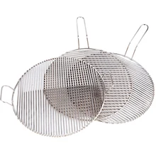 Bbq Accessories Barbecue Portable Cube Grill Stainless Steel Grilling Basket Bbq Wire Mesh Grill Net for Roasting Meat with Hand