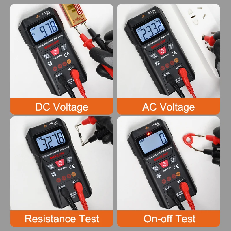 Hot Selling MY8231pro Digital Multifunction Multimeter MAYILON Professional Multimeter 4000 Counts Auto Range Digital