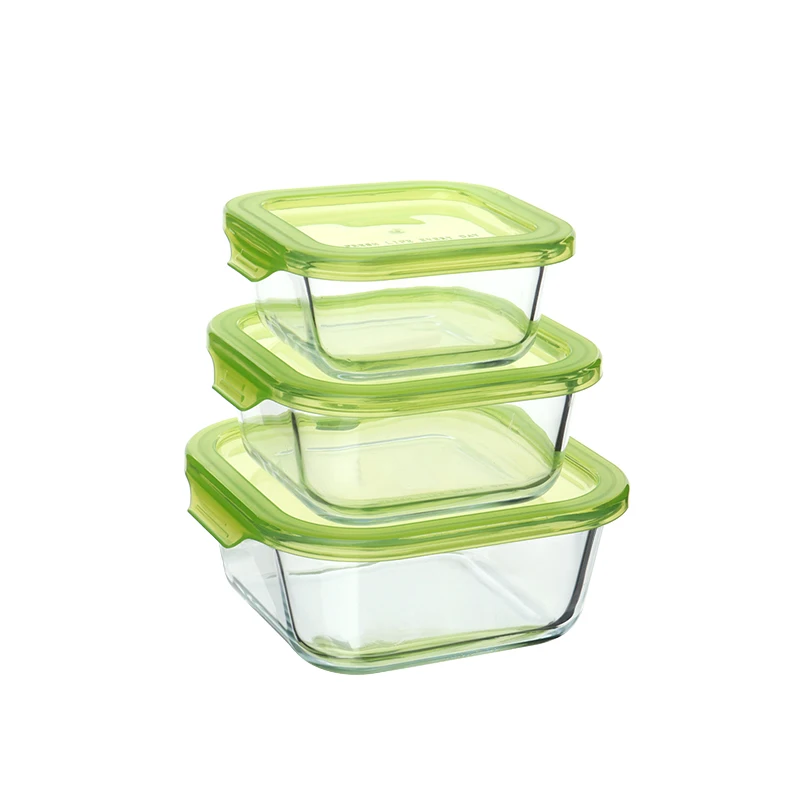 pyrex square glass food storage containers