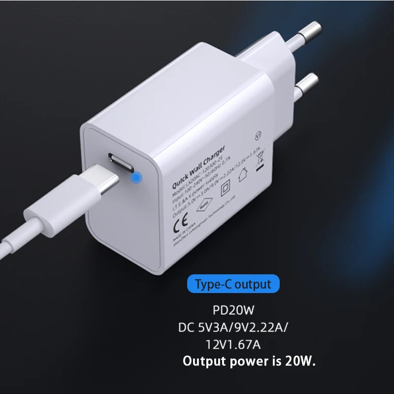 Alimentatore USB-C 20W Per IPhone E IPad - Foto 6