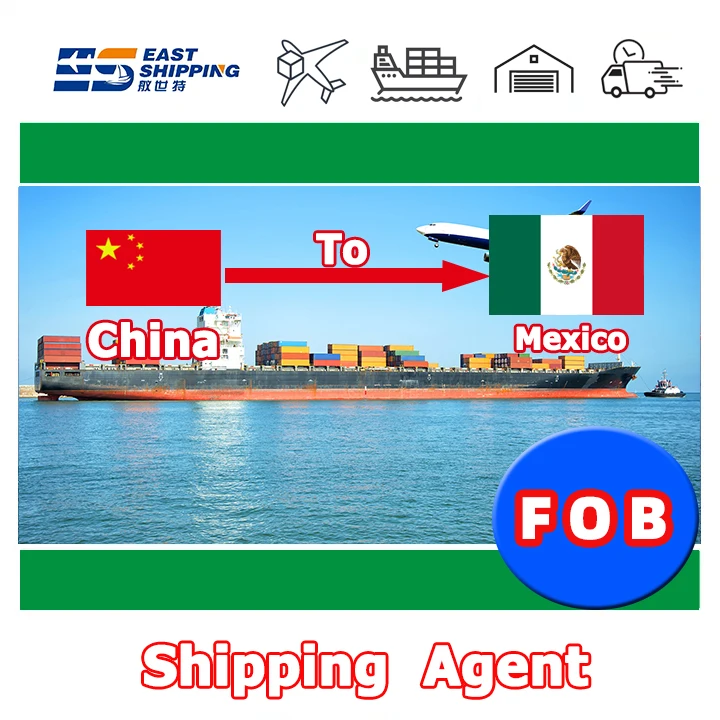 Shipping Rates Freight Agents Forwarding Courier Services Ocean Freight 20ft 40ft 40hq Container From China Shipping To Mexico
