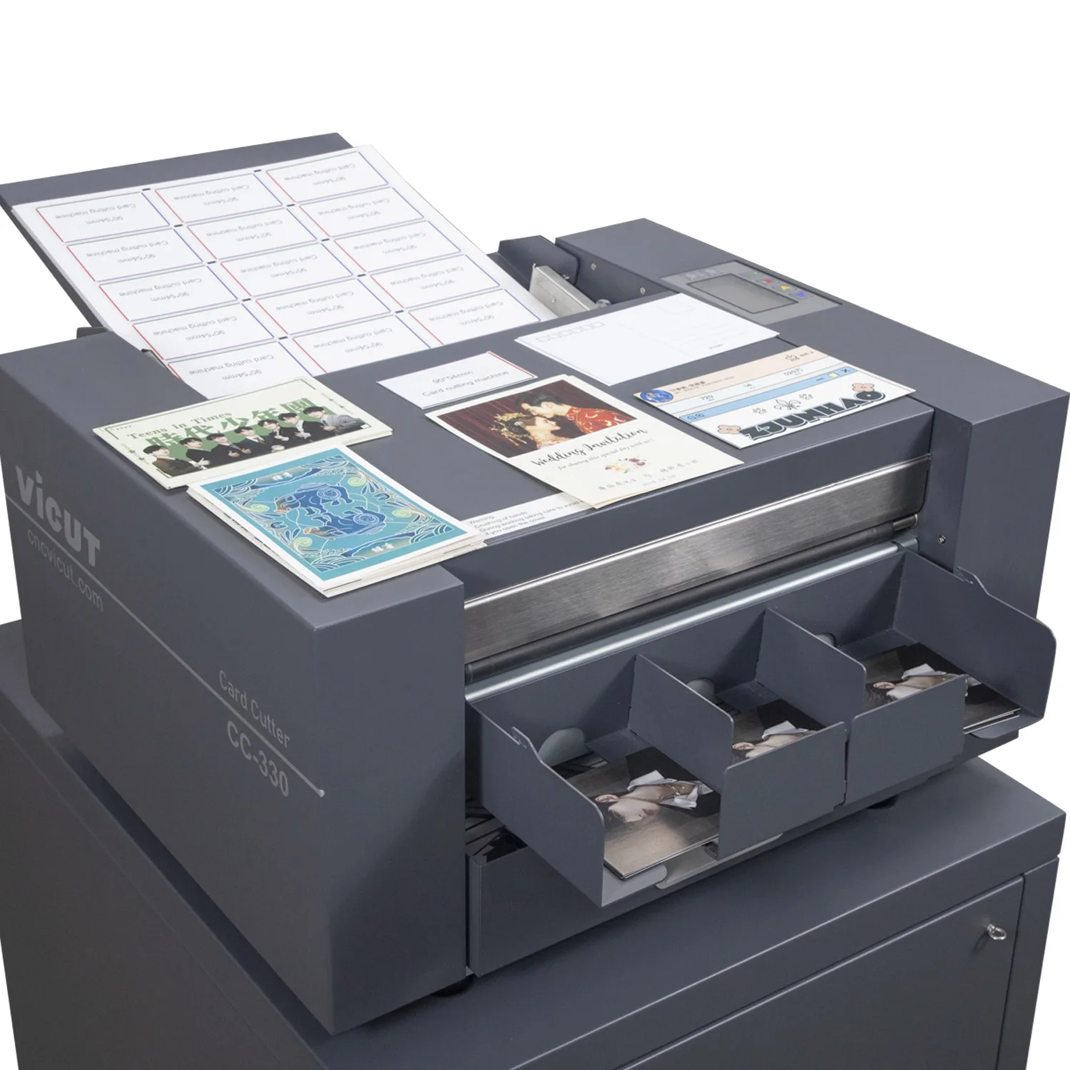 Electric Id Photo Cutter/playing Cards Making Machine/business Card Making Machine