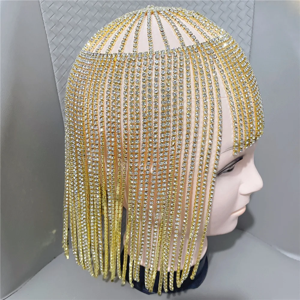 Catena Per Testa Donna RosyFate - Set Da 2 Con Nappe E Ciondoli Stile Bohémien - Foto 8