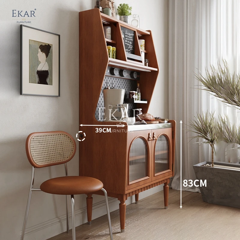 product new design modern cherry wood multi layer practical sideboard-61