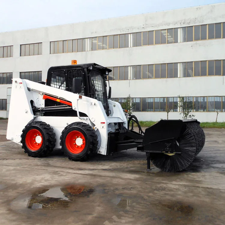 Free Shipping  2025 New Design Chinese Skid Steer Loader CE EURO5 EPA Engine Skid Steer Diesel Wheel Crawler Skid Steer Loader
