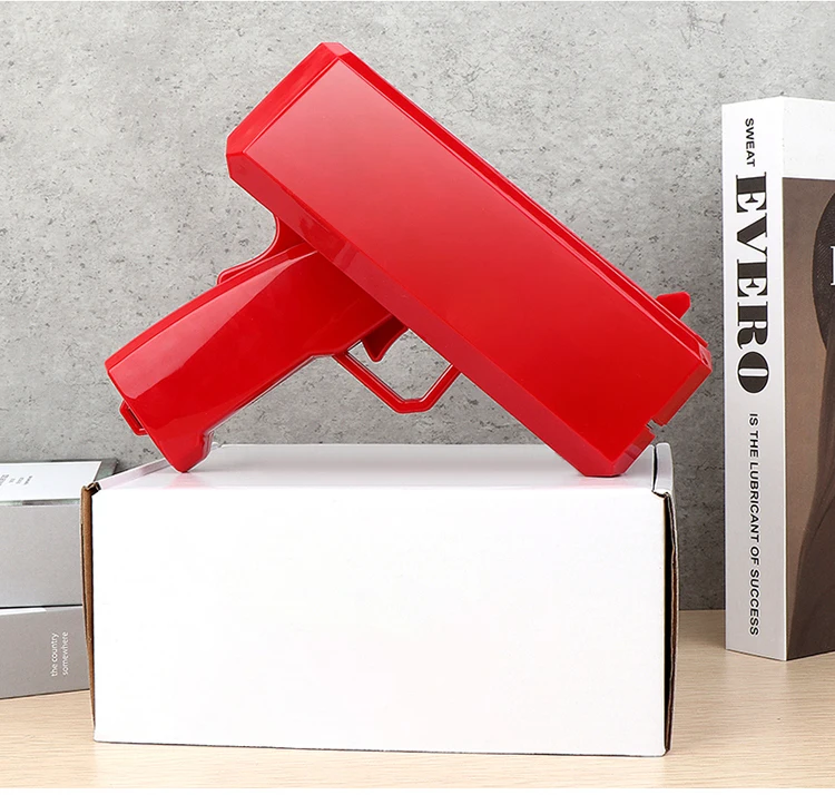 Shooting Money Making It Rain Money Gun Shooter Handheld Fake Bill Dispenser Toy Custom Electric Money Guns for Party