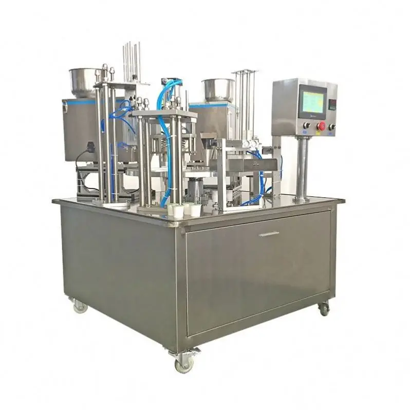 TEBAK Automatic 5ml 10ml Honey Snap Sachet Forming Filling Sealing Machine Plastic Cosmetic Sachet Packaging Equipment