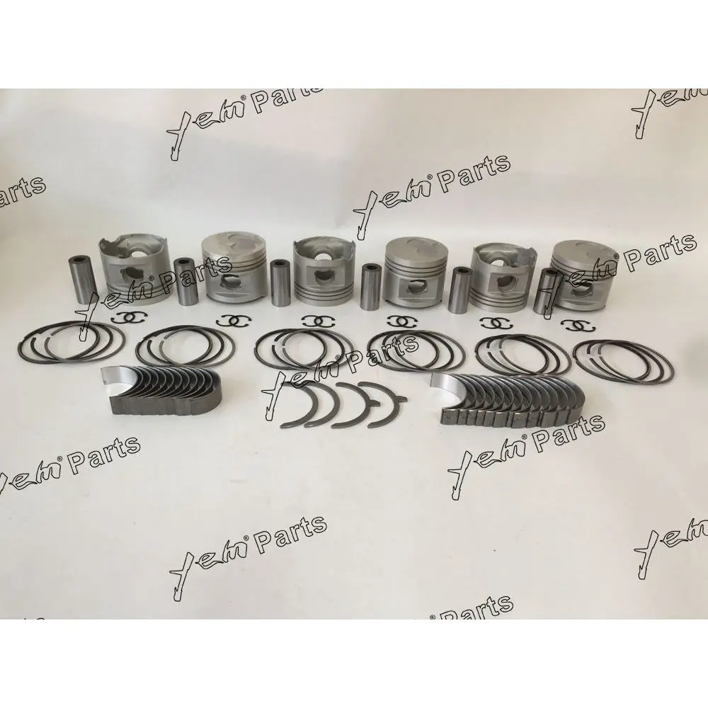 1HZ Piston Kit With Bearing Thrust Washer for Toyota Engine. 2
