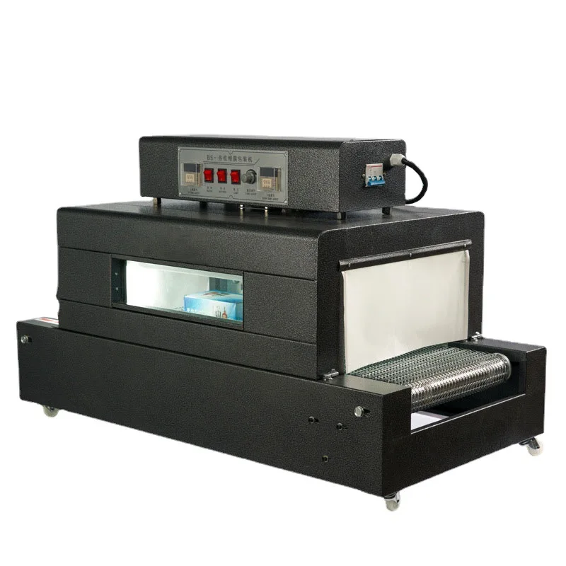 TEBAK Heat Shrinking Tunnel Packaging Machine Cheap Plastic Film Bottle Can Shrinking Machine Wrapping Packaging Machine