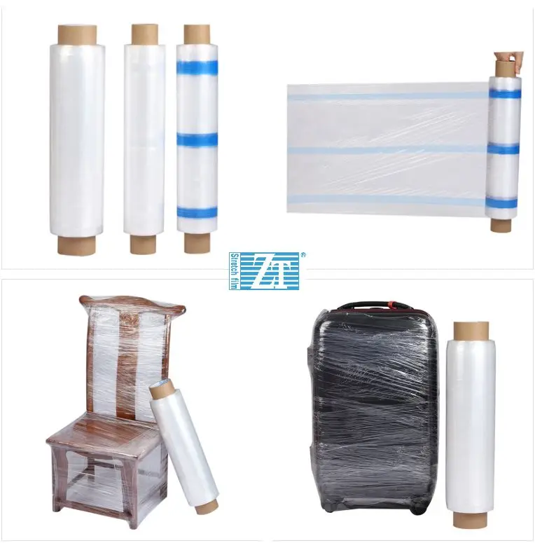 Effective Wrapping Hand Wrapper Prestretched Stretch Film For Hardware