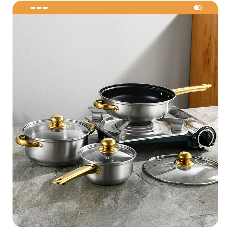 Kitchenware Accessories - Stainless Steel Cookware Sets