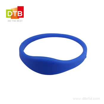 High quality DTB MIFARE Bracelet NFC Smart Ring Silicone Wristband
