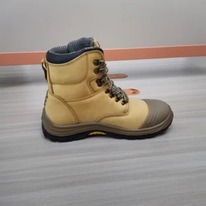 Sefty Shoes Man Safety Shoes Work Factory Wholesale Price Strong Performance Men's High Top Leather Boots Full Grain Cow Leather