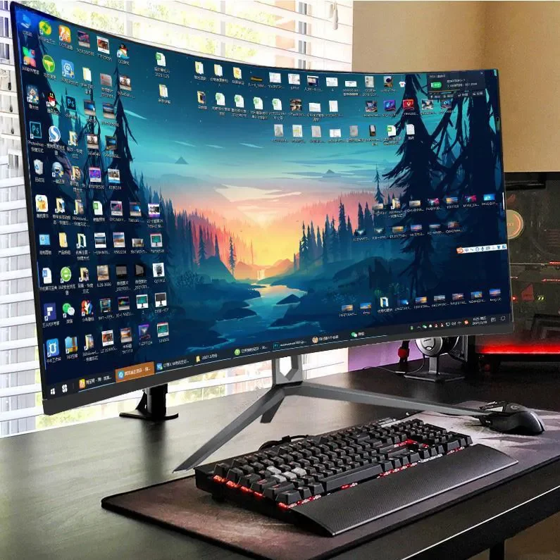 Source 34 Inch Curved Screen Monitor 165 Hz 4k 3440*1440 21:9