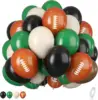 Dark Green Black Beige
