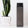Transparent black square cup