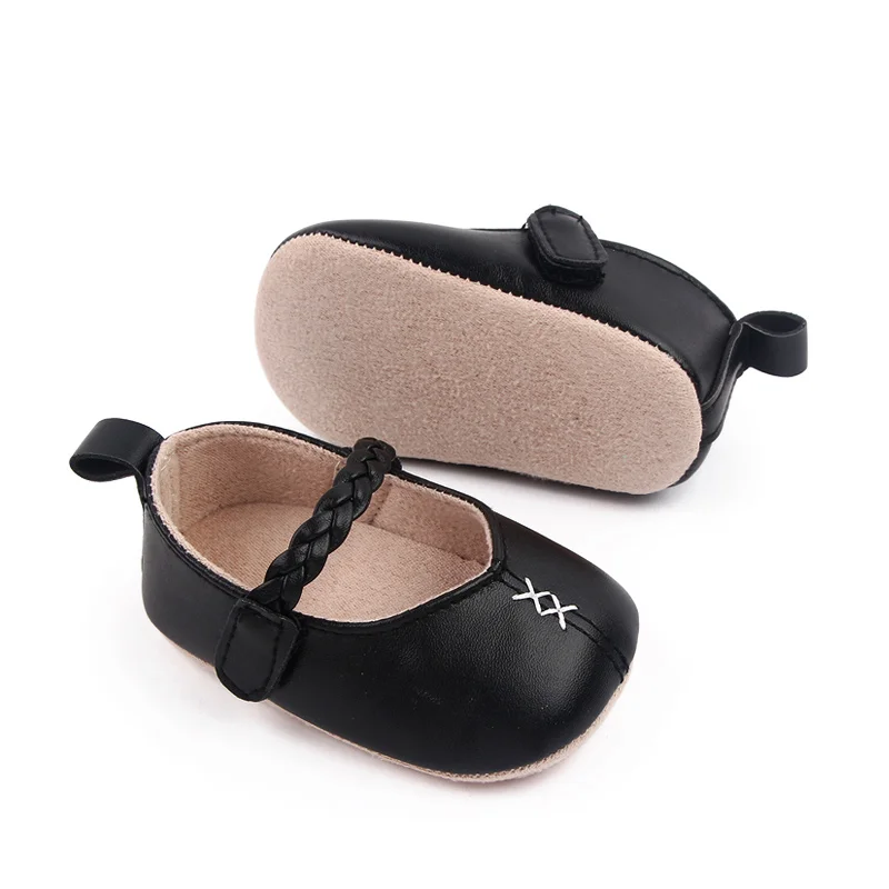 Directly Factory Hot Selling Cheap Soft Sole Newborn Infant Baby Shoes for Girls details