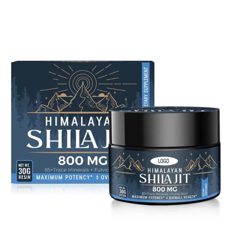 Pure Himalayan Organic Shilajit Resin Supplement 30 Grams Pack 2 High Purity Dosage Potency Energy Immunity Herbal Supplements