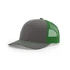 Dark Grey and  deep green