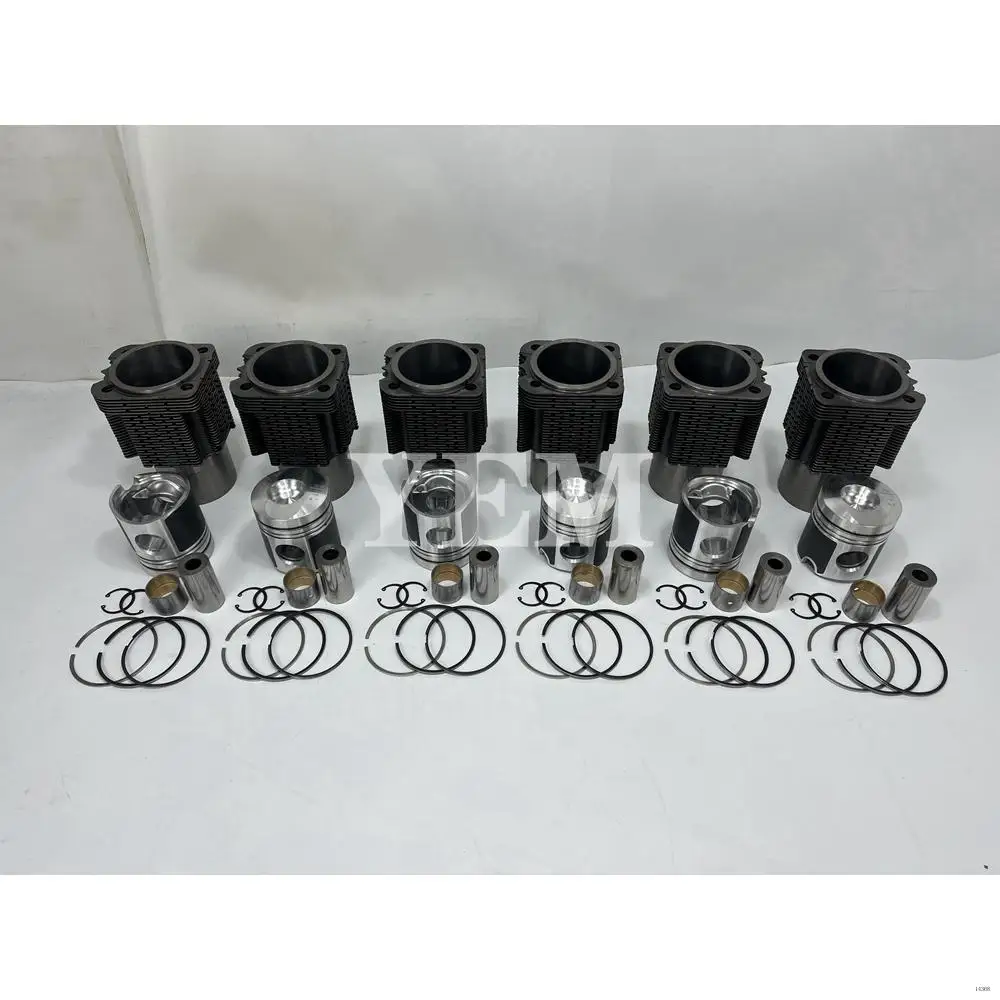 BF6L913 Engine Liner Kit With Piston Rings Liner for Deutz Machinery Engine Parts