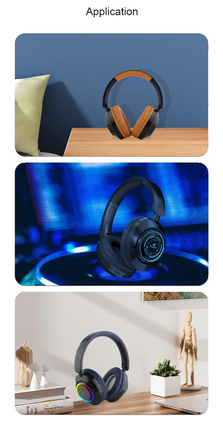 Kisnoli A16 Wireless Gaming Blue Tooth Headset