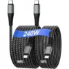 Grey[ C TO C 4.0 4K60Hz Twisted cable]
