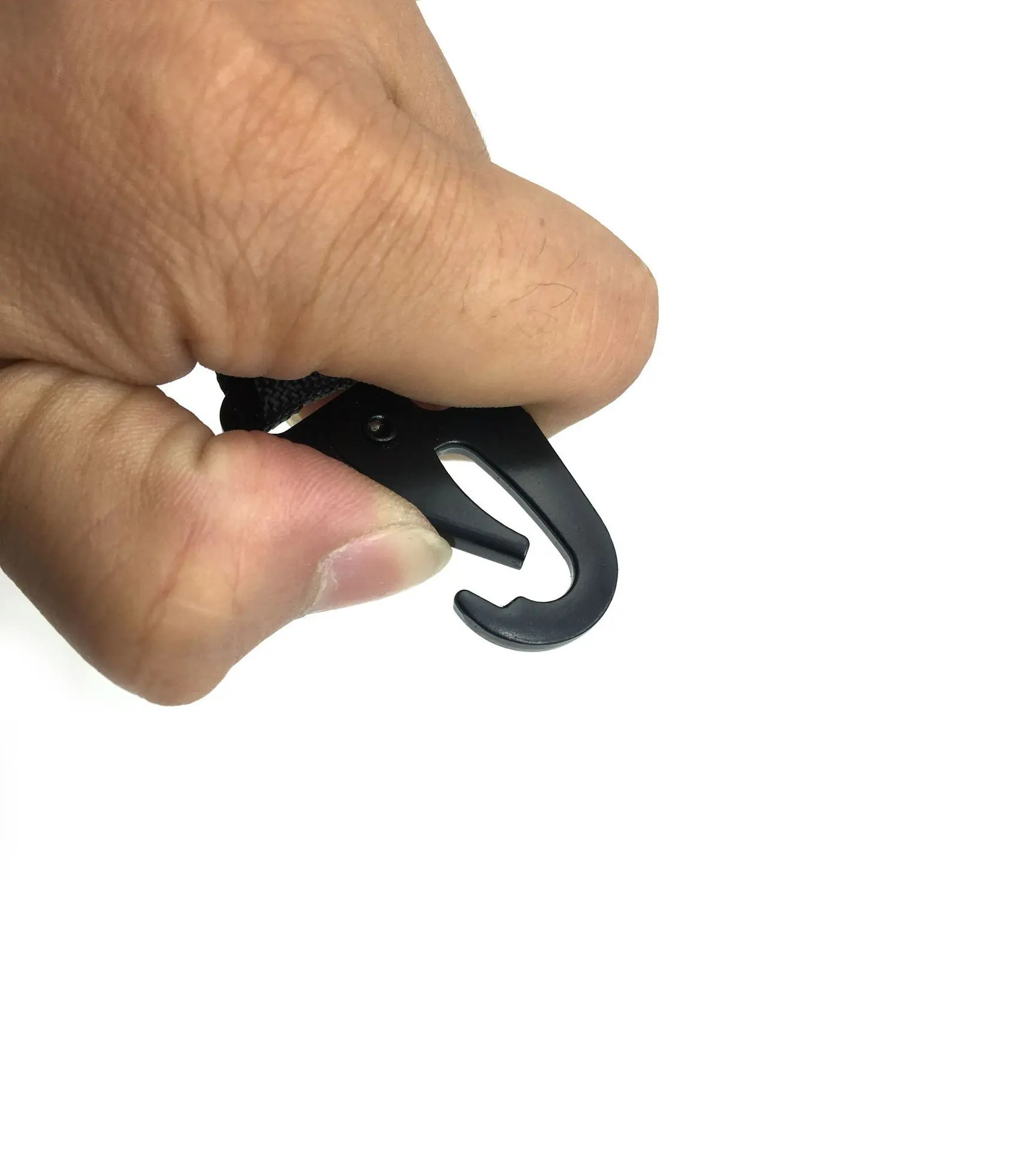 BSBH Wholesale Custom Carabiner Keychain Key Organizer Paracord Keyring For Camping Hiking Promotional Keychains_voghion.com