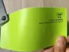 Color change matte lemon green