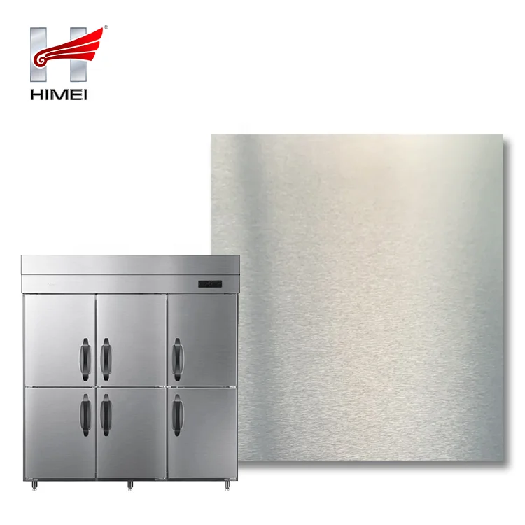 Brushed Pattern VCM Laminated Sheet Metal for Refrigerator Door