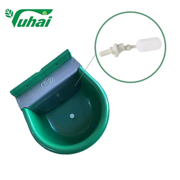 2.6L Iron Drinking Bowl with Tongue for Cow or Animal Vertical Tongue factory