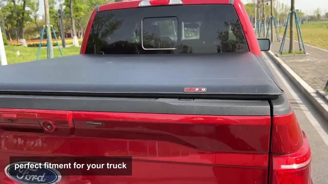 Kscpro Sr Series Soft Roll Up Truck Bed Tonneau Cover For Chevy ...