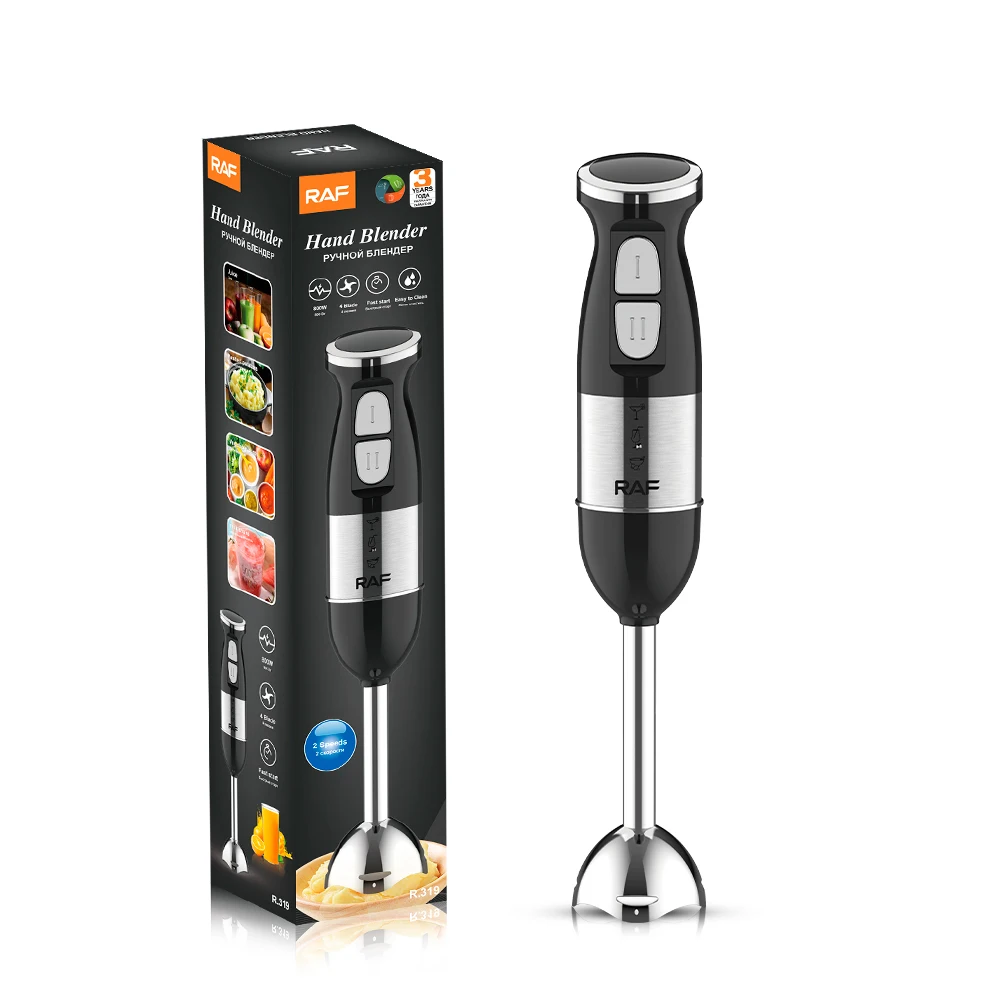 Powerful 800W Grip Stick Mixer Blades Electric Immersion Hand Blender for  Smoothies