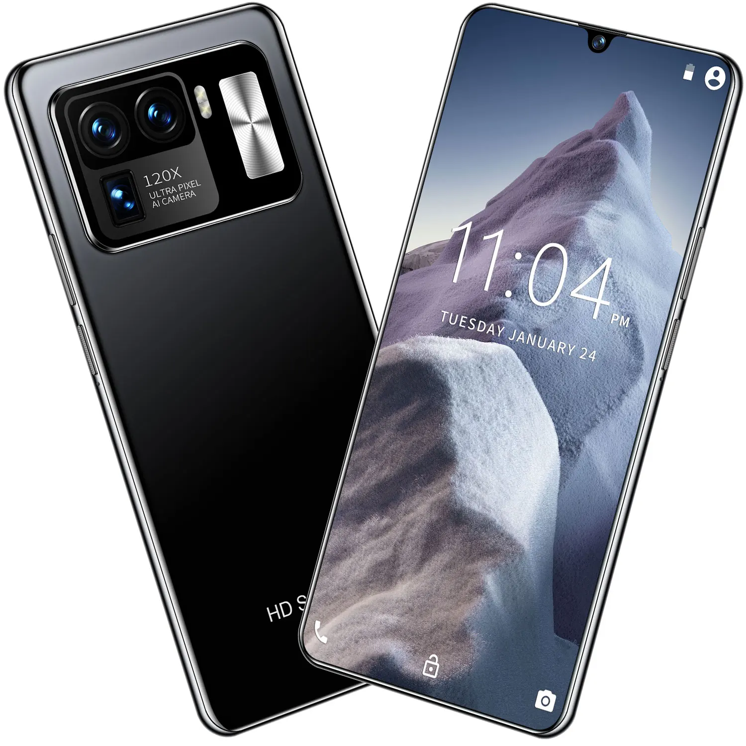 Новый телефон Mi11 u1tra Android смартфон 6,7 дюймов 12 Гб + 512 ГБ глобальная версия 5g, мобильный телефон с функцией 10-ядерный 6800 мА/ч, сотовый телефон